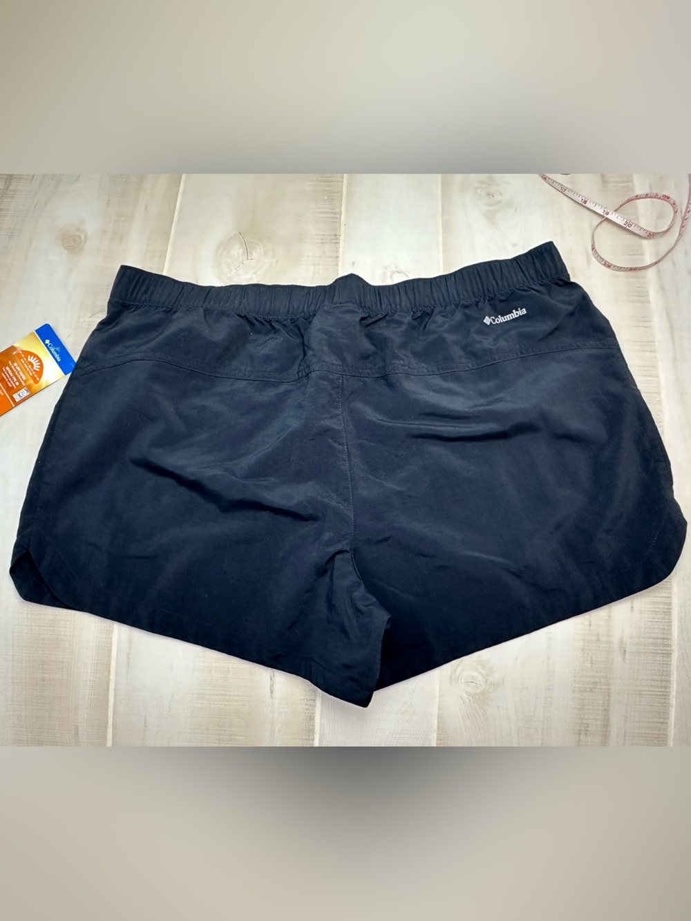 Columbia Black Omni-Shade Athletic Shorts